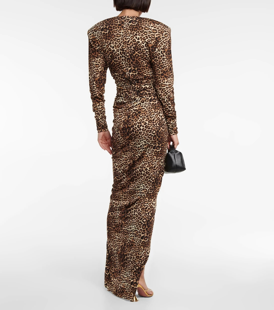 Alexandre Vauthier - Leopard-print jersey maxi dress