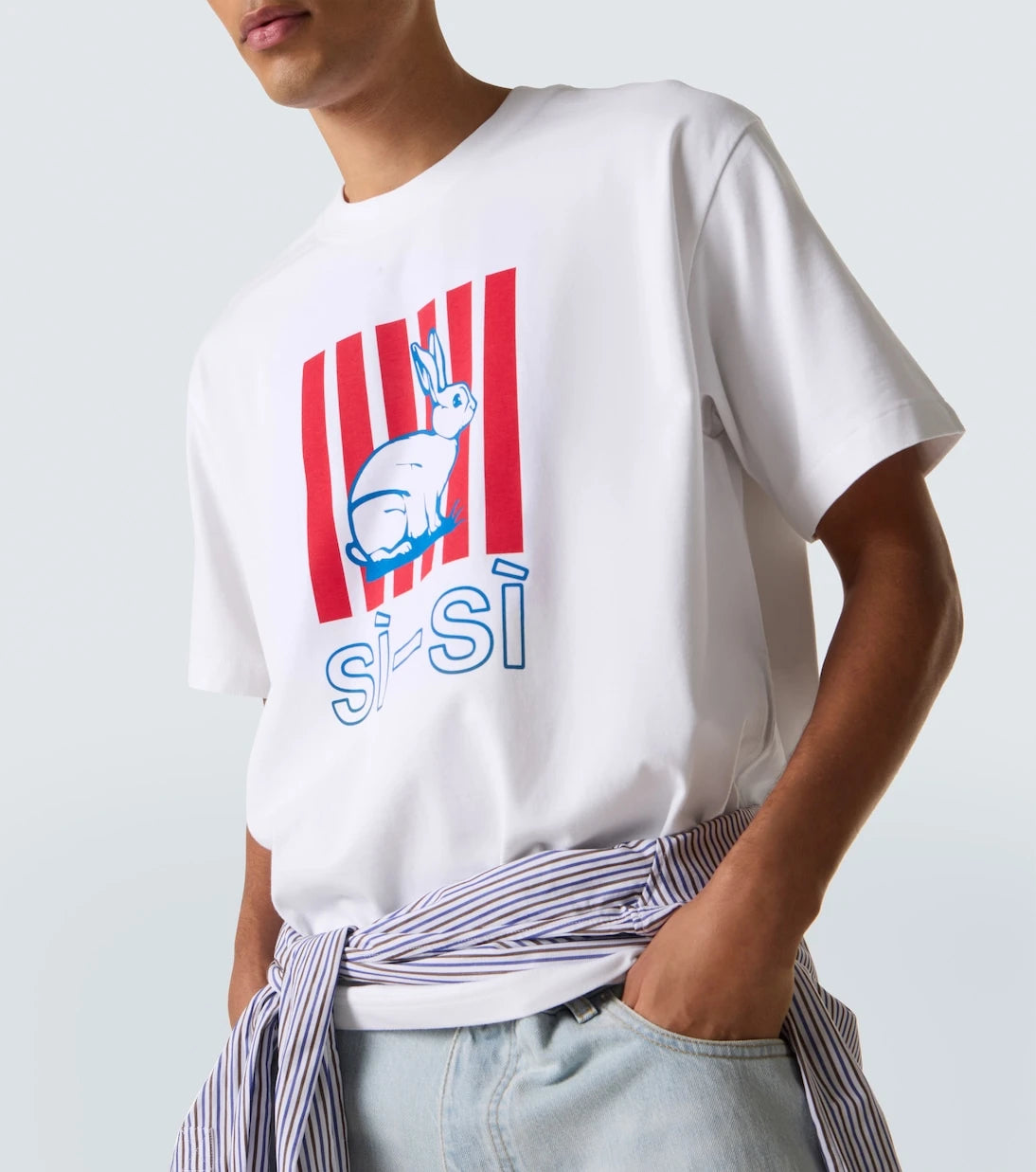 Bottega Veneta - Printed cotton jersey T-shirt