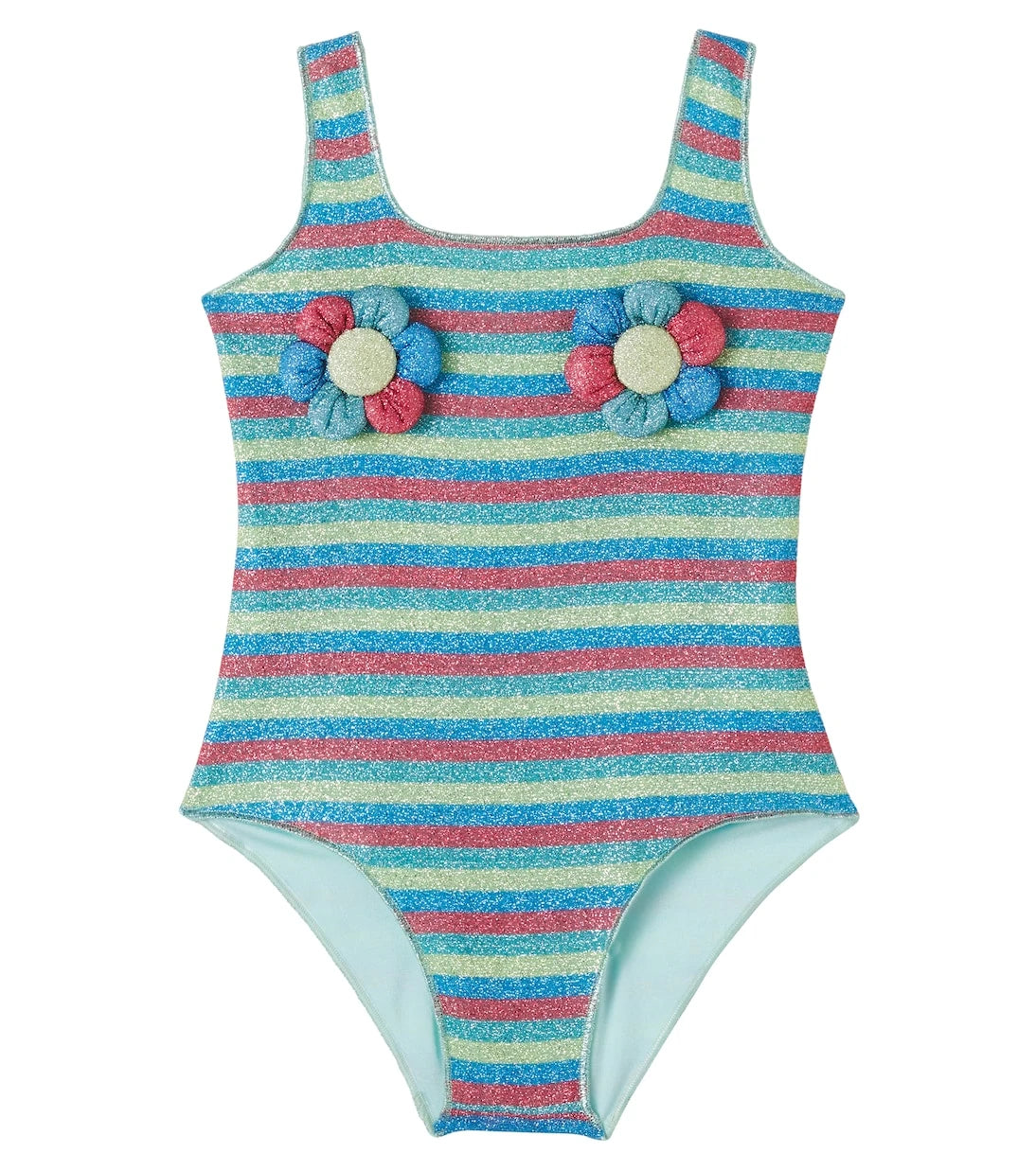Oséree Kids - Osemini Lumière striped swimsuit