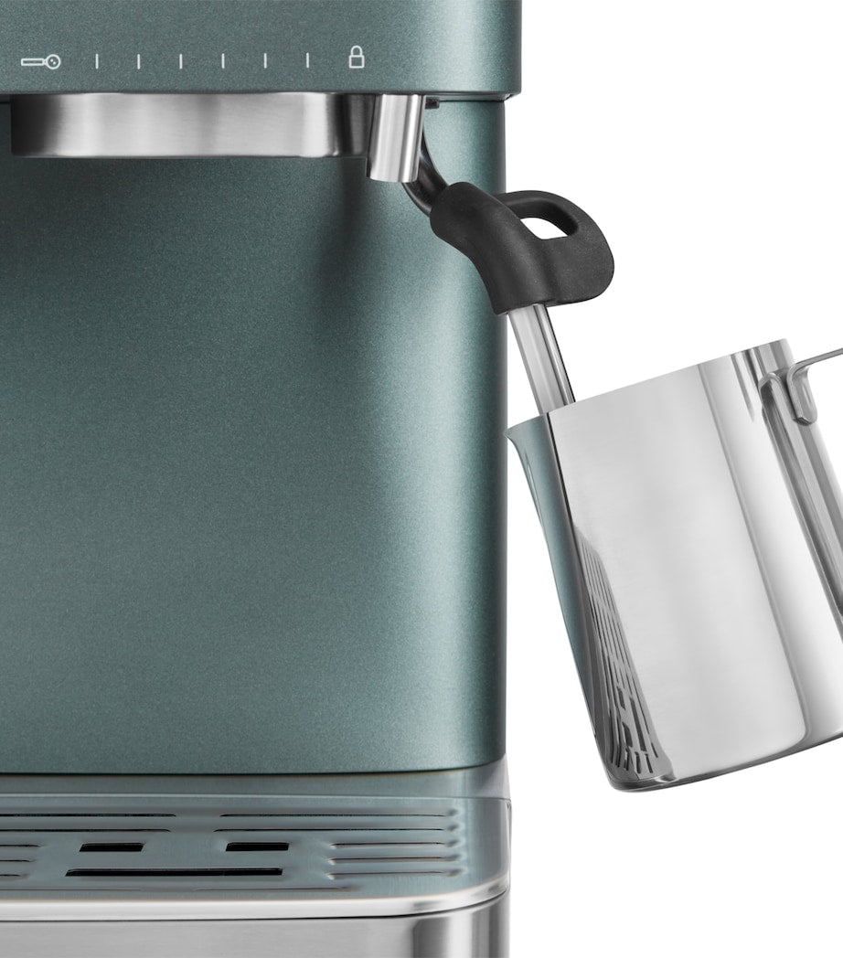 Semi Automatic Espresso Machine with Burr Grinder