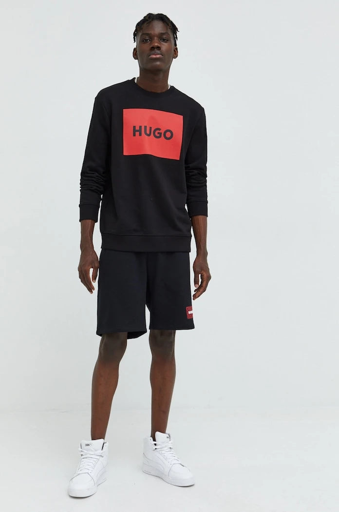 HUGO Pamuklu Sweatshirt