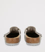 Suede Boston Clogs