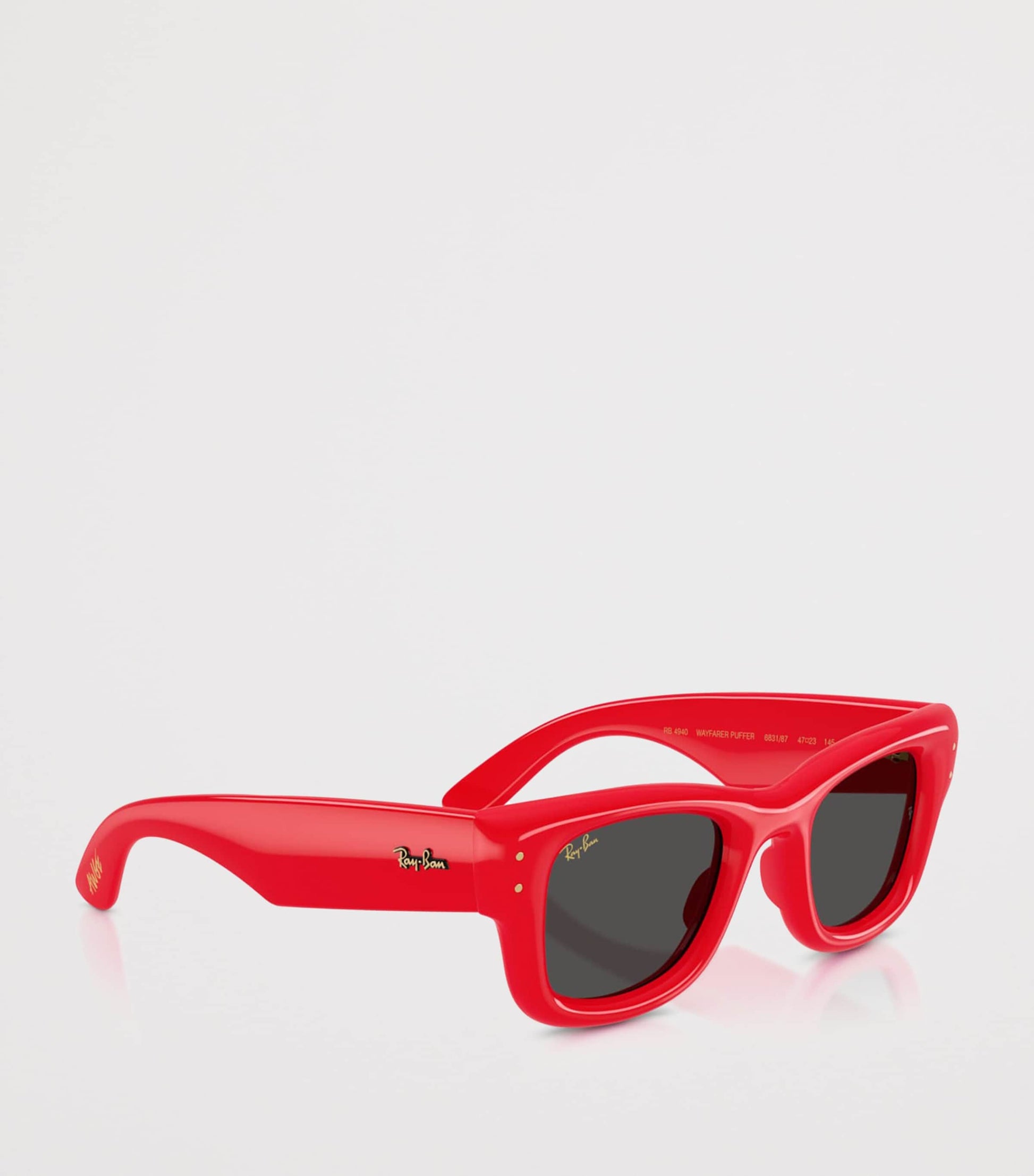 Ray-Ban Red x A$AP Rocky Wayfarer Puffer Sunglasses
