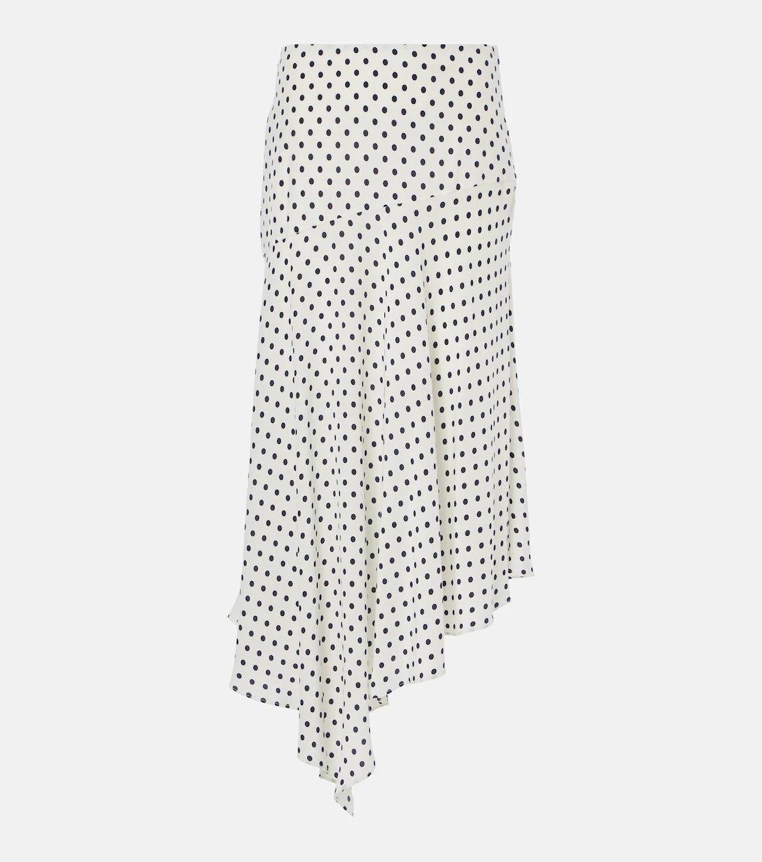 Veronica Beard - Rosemary polka-dot silk-blend midi skirt