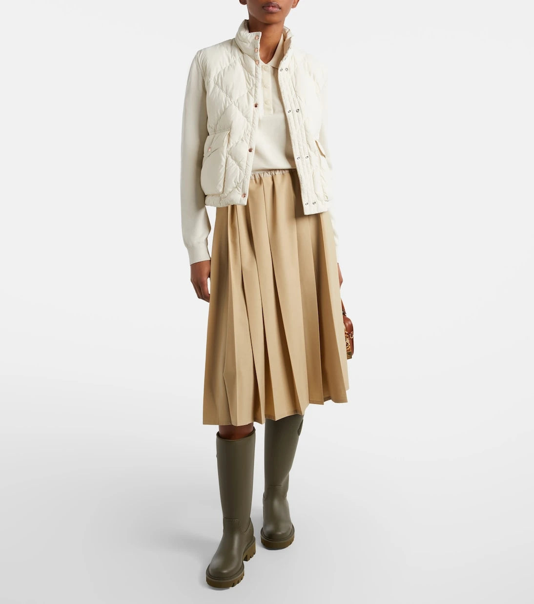 Moncler - Down-paneled cardigan