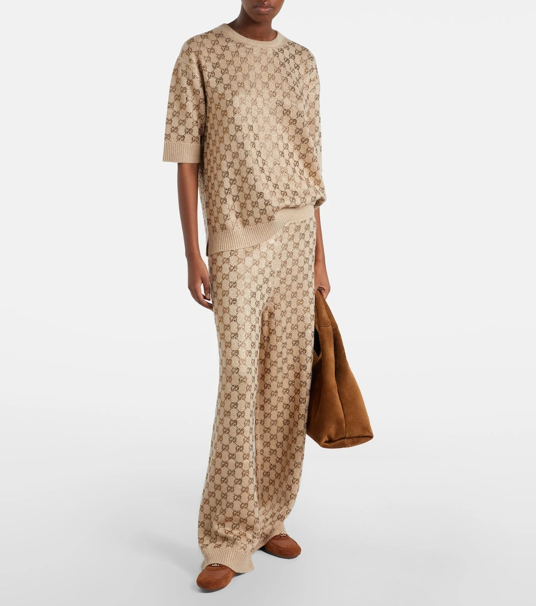 Gucci - GG wool and cashmere-blend sweater
