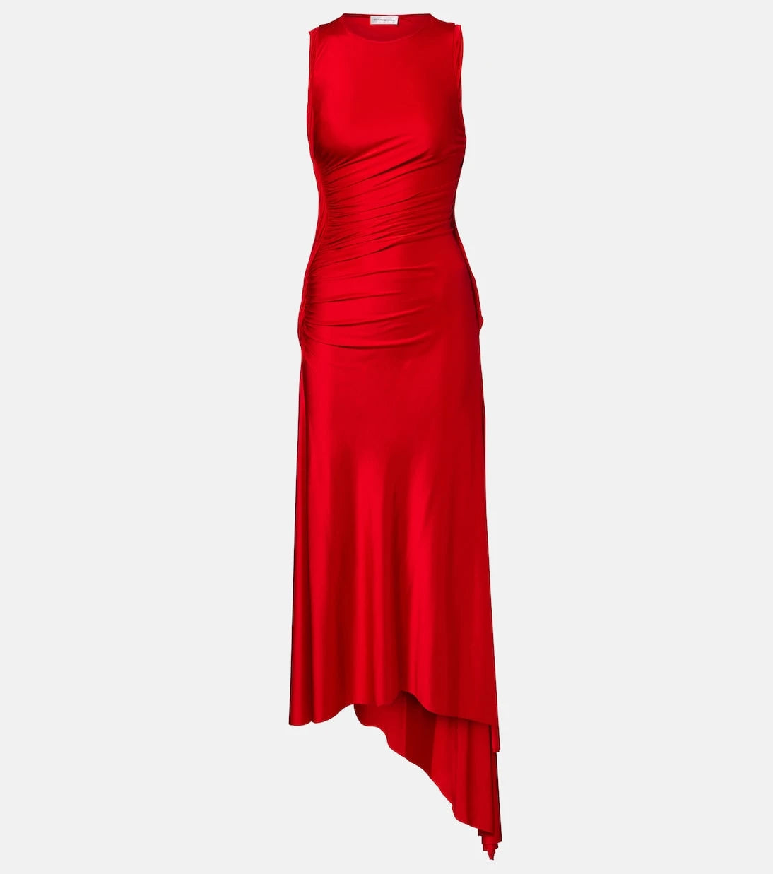 Victoria Beckham - Twist ruched jersey midi dress