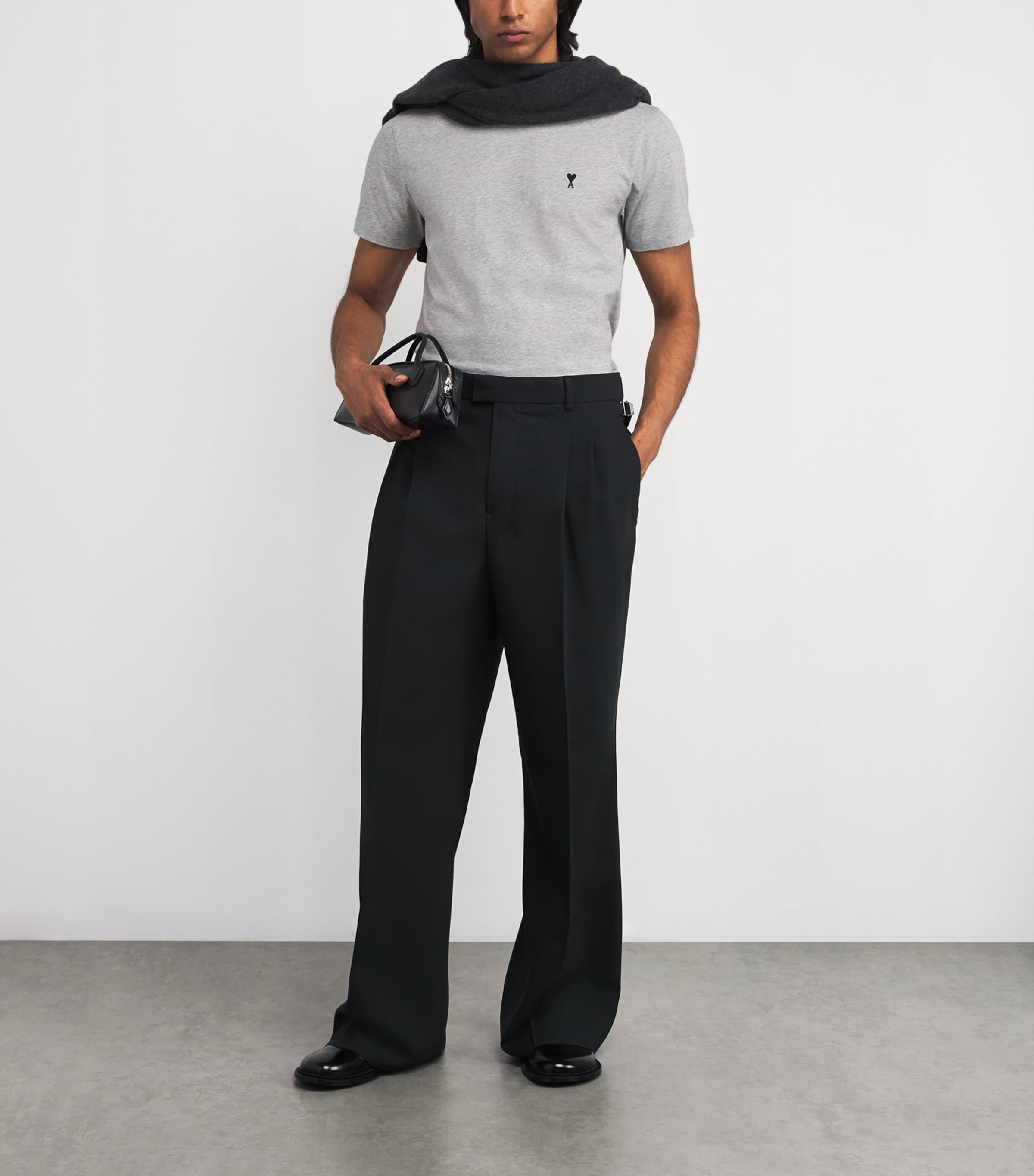 Cotton Embroidered Ami De Coeur T-Shirt