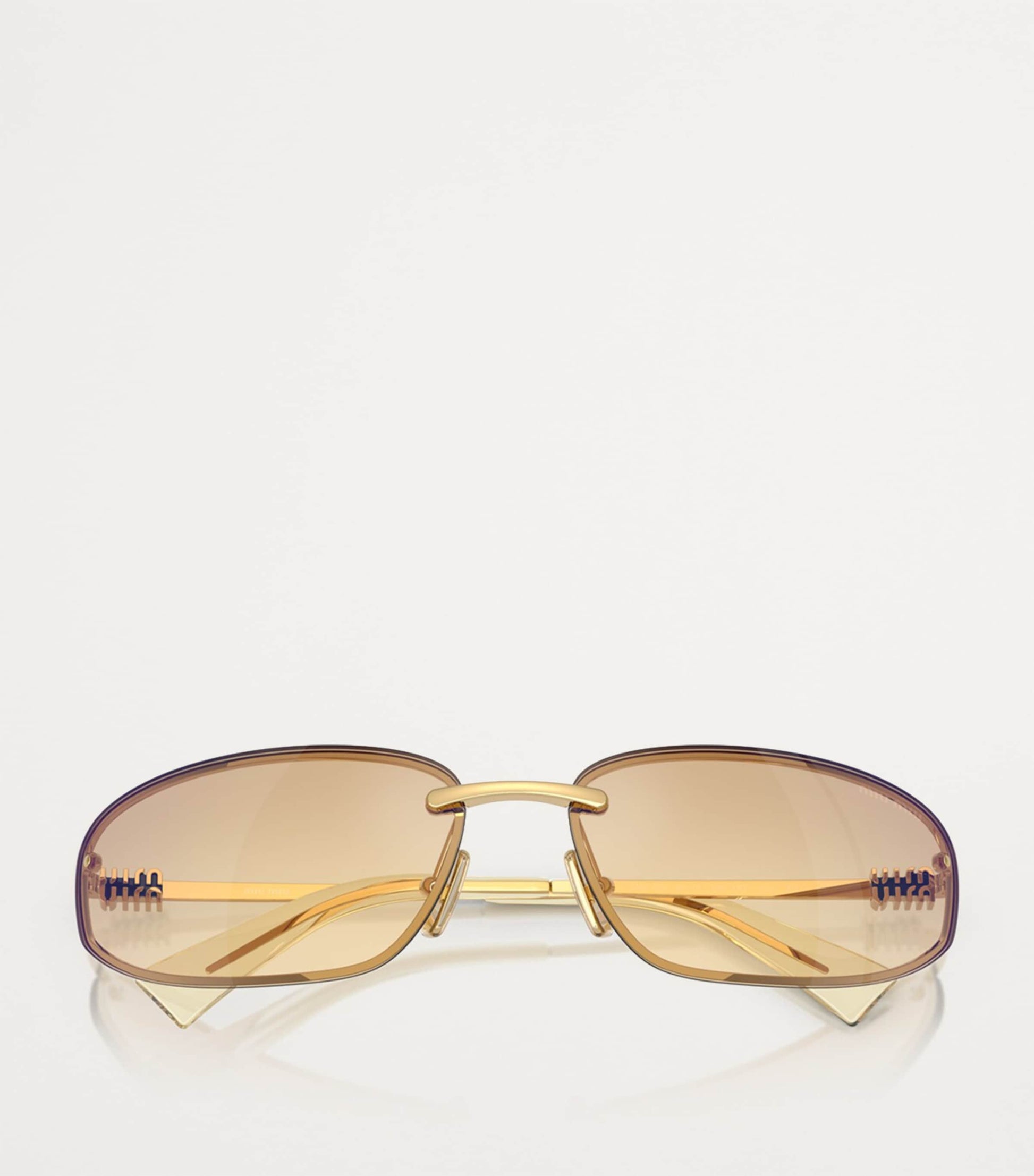 Gold Metal MUA50S Frameless Sunglasses