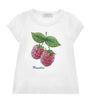 Embellished Raspberry T-Shirt (2-15 Years)