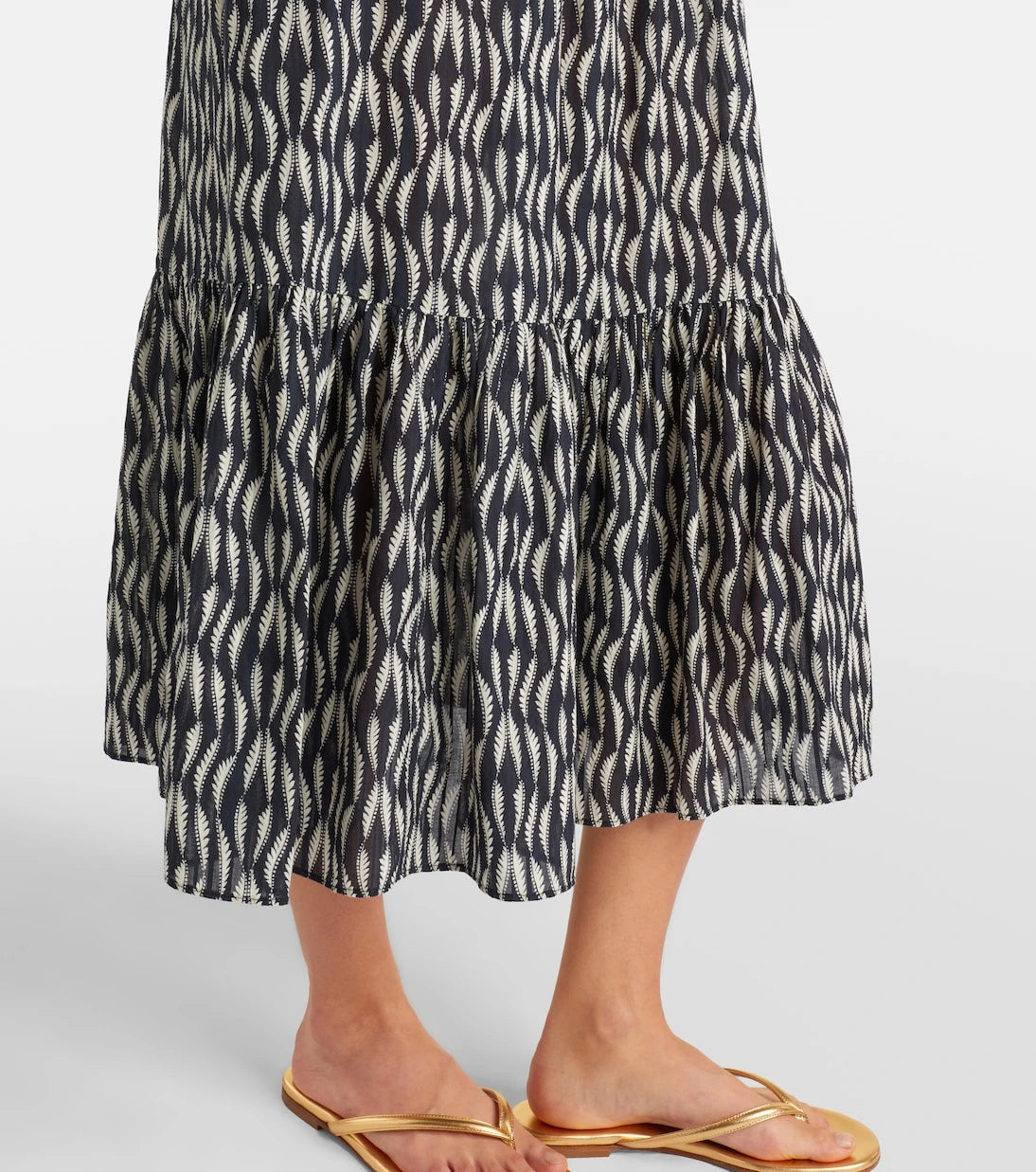 Ulla Johnson - Nadine printed cotton-blend midi dress