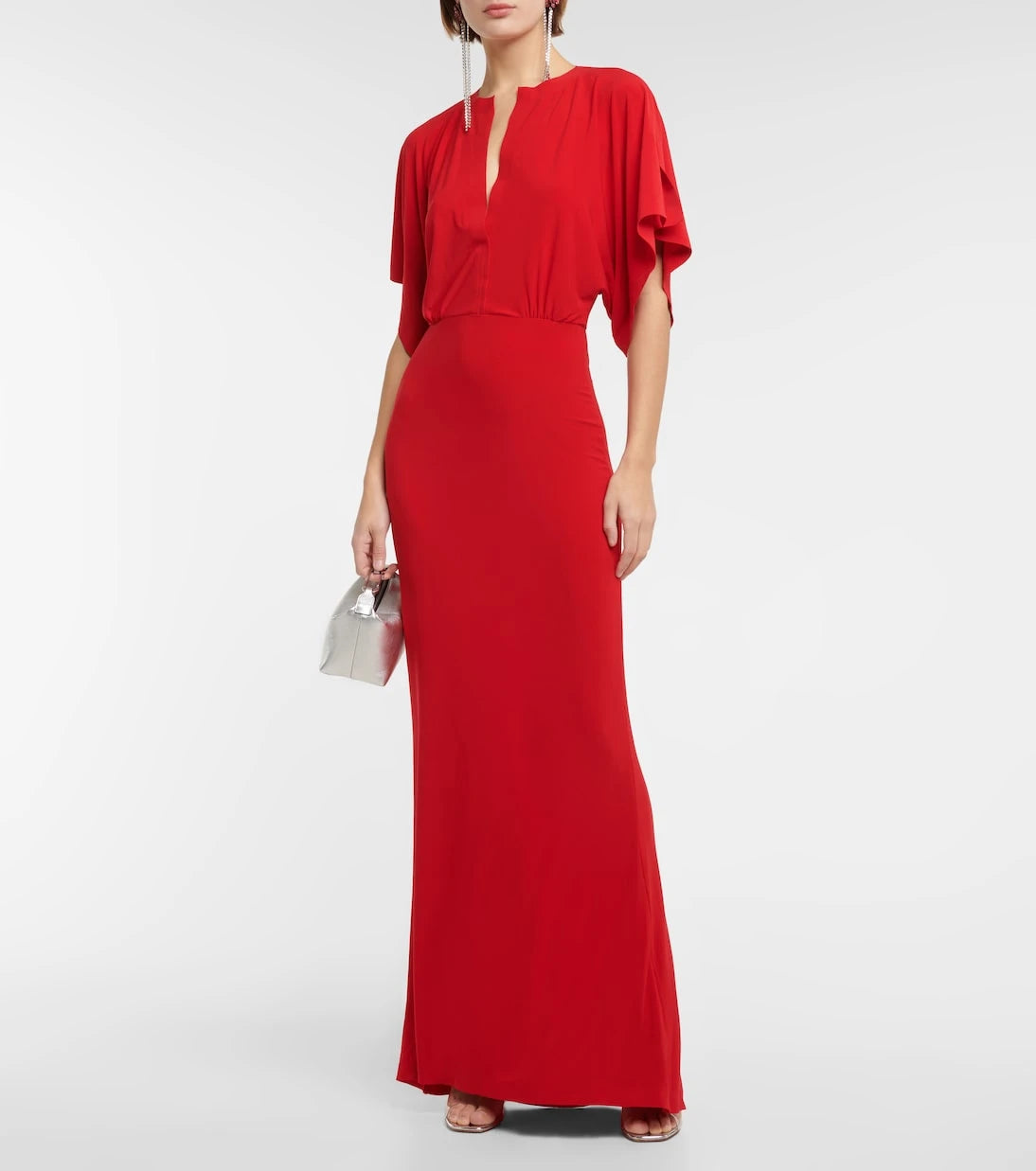 Norma Kamali - Obie jersey maxi dress