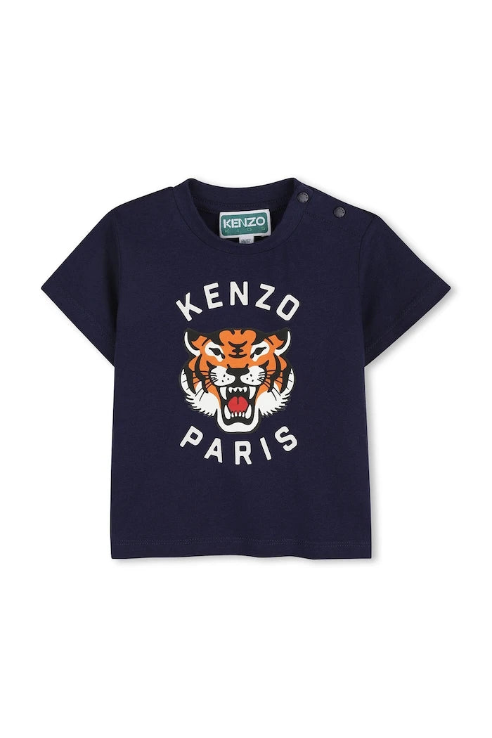 Детска памучна тениска Kenzo Kids