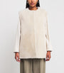 Ivory Shearling Gilet