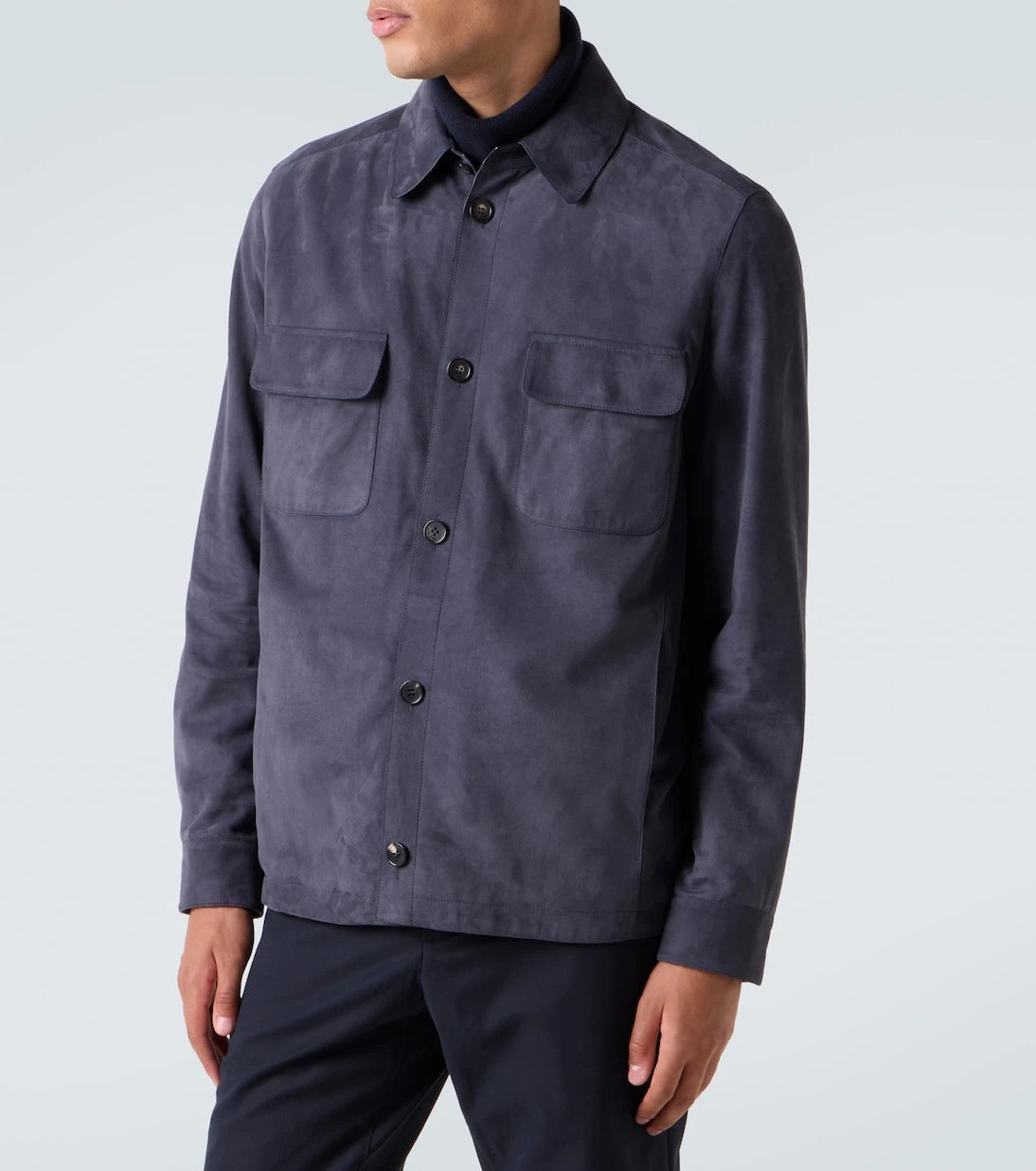 Loro Piana - Suede overshirt