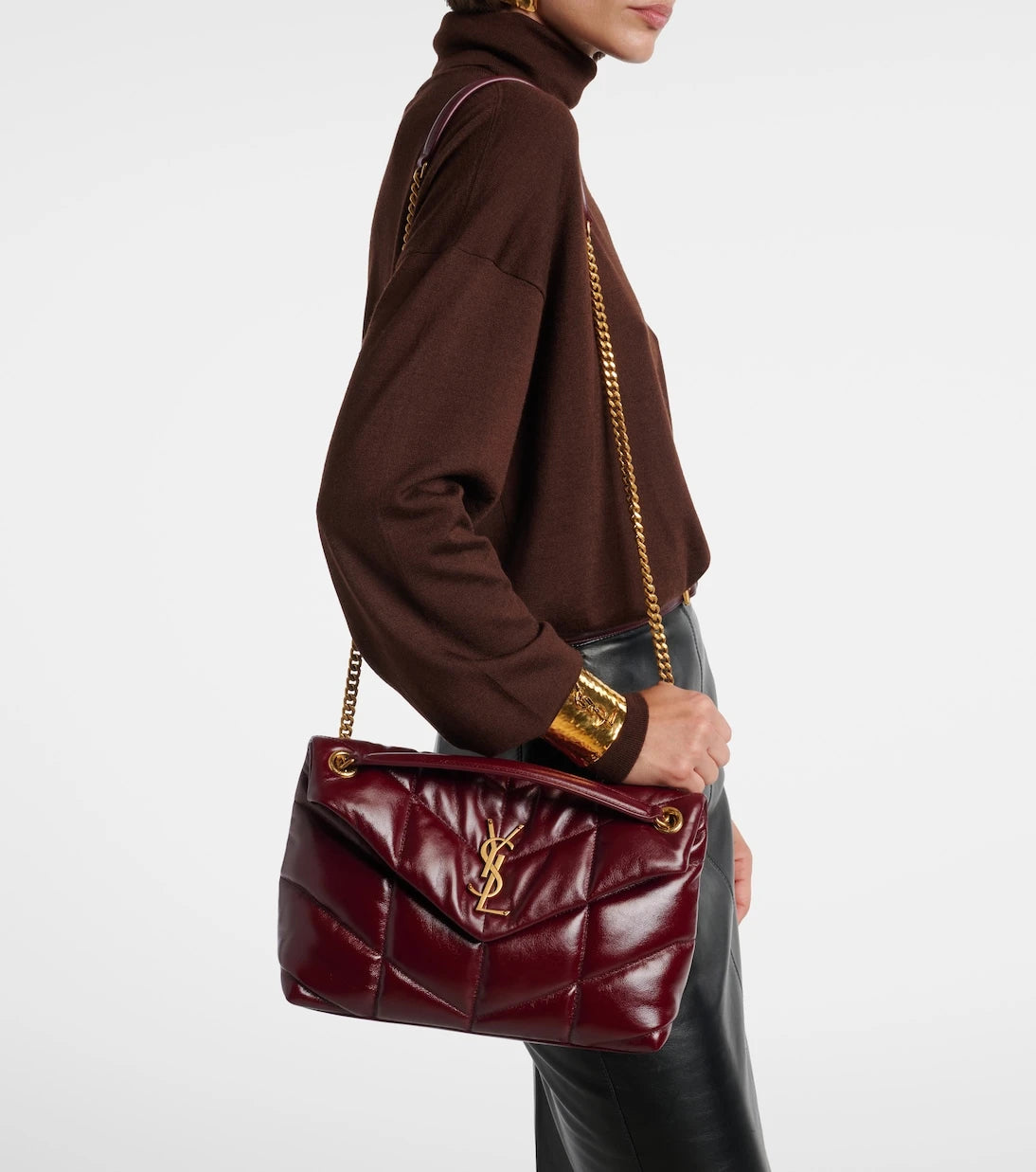 Saint Laurent - Puffer Small leather shoulder bag