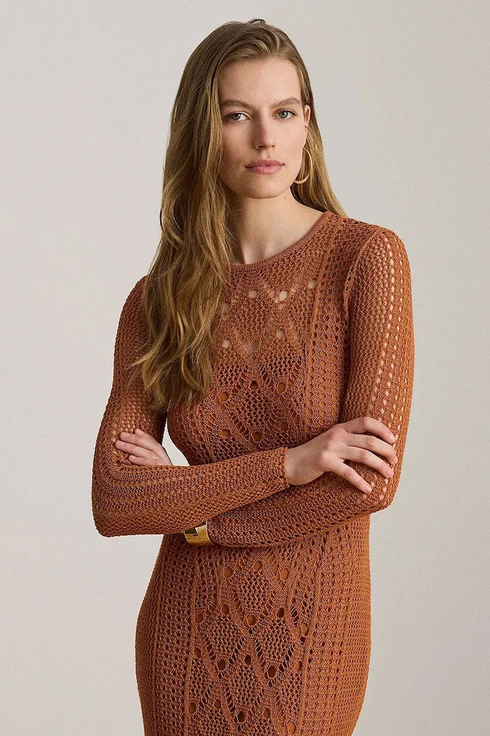 Lauren Ralph Lauren viskon kazak elbise