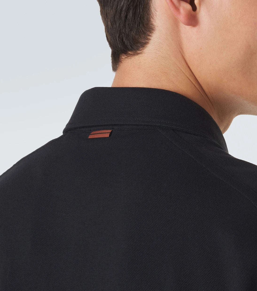 Zegna - Cotton piqué polo shirt