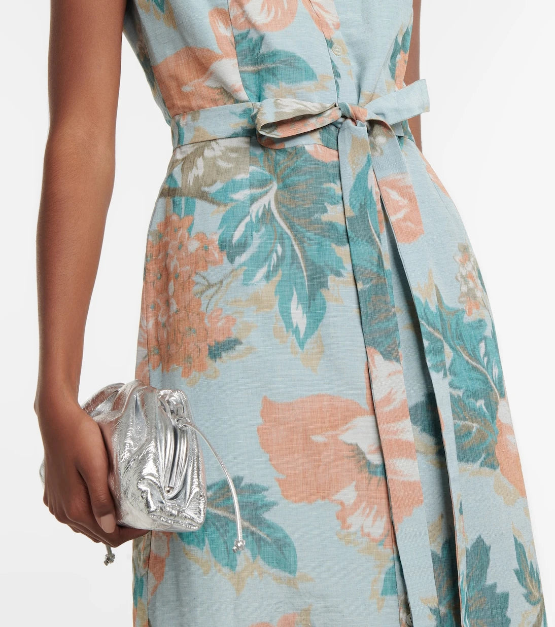 Erdem - Mona floral cutout midi dress