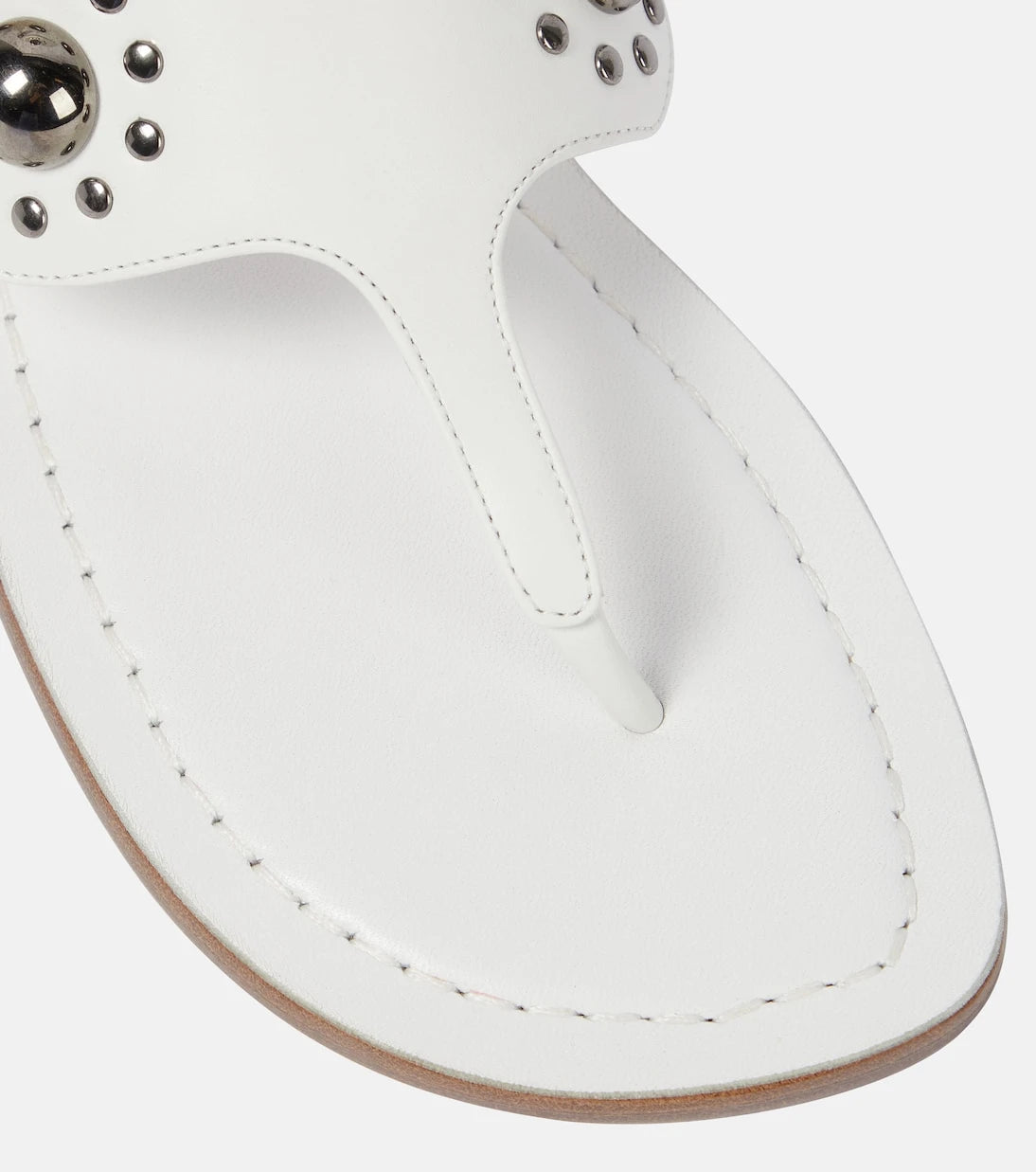 Alaïa - Studded thong sandals