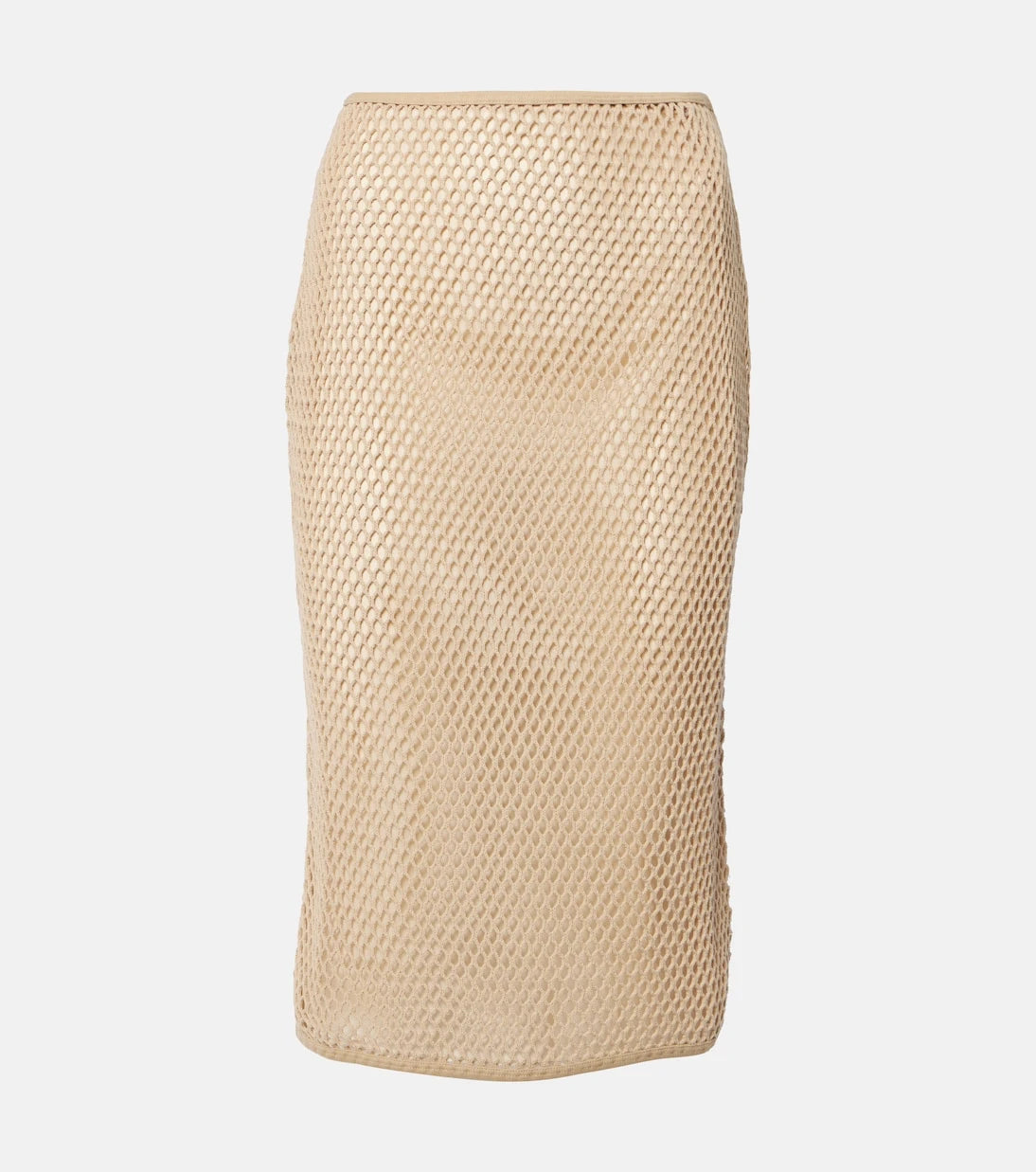 Prada - Crochet midi skirt