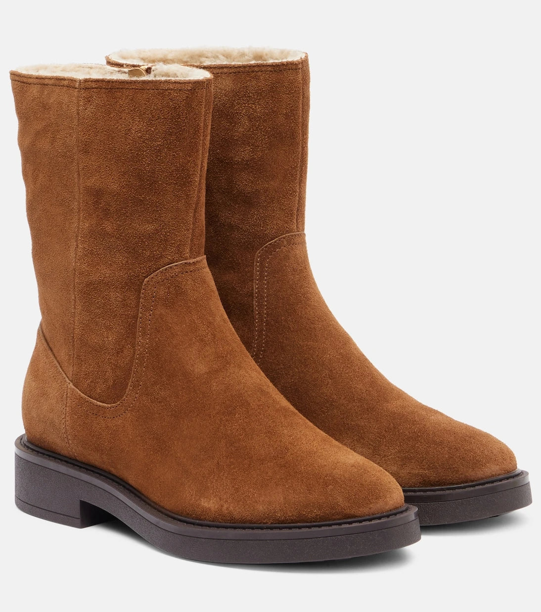 Veronica Beard - Creswell suede mid-calf boots