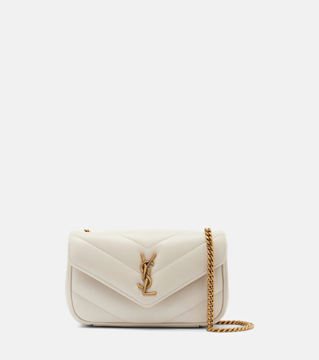 Saint Laurent - Loulou Mini leather crossbody bag