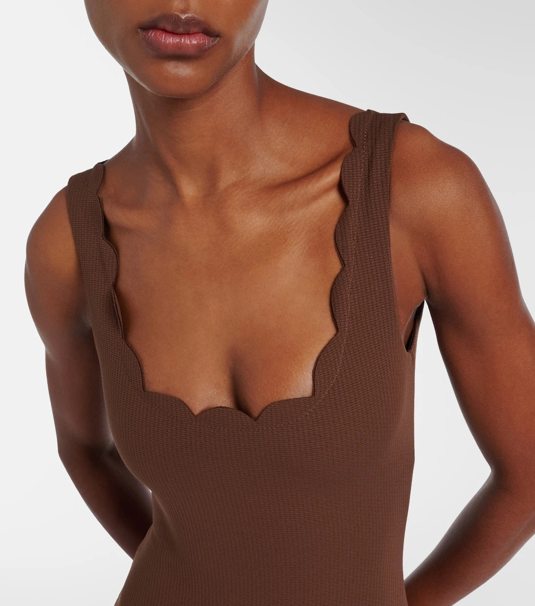 Marysia - Palm Springs scalloped swimsuit