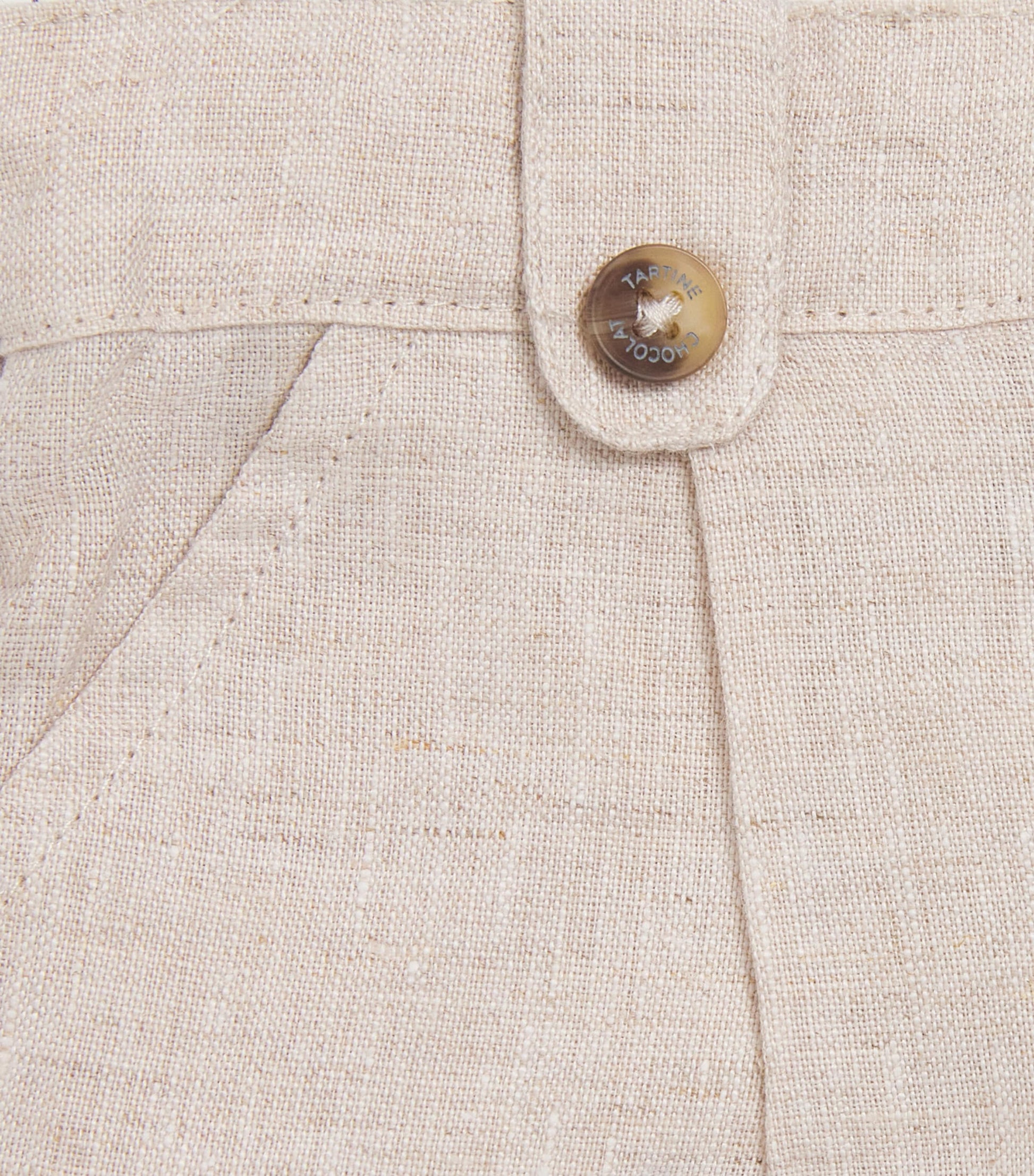 Linen Ceremony Shorts (3 Months – 4 Years)