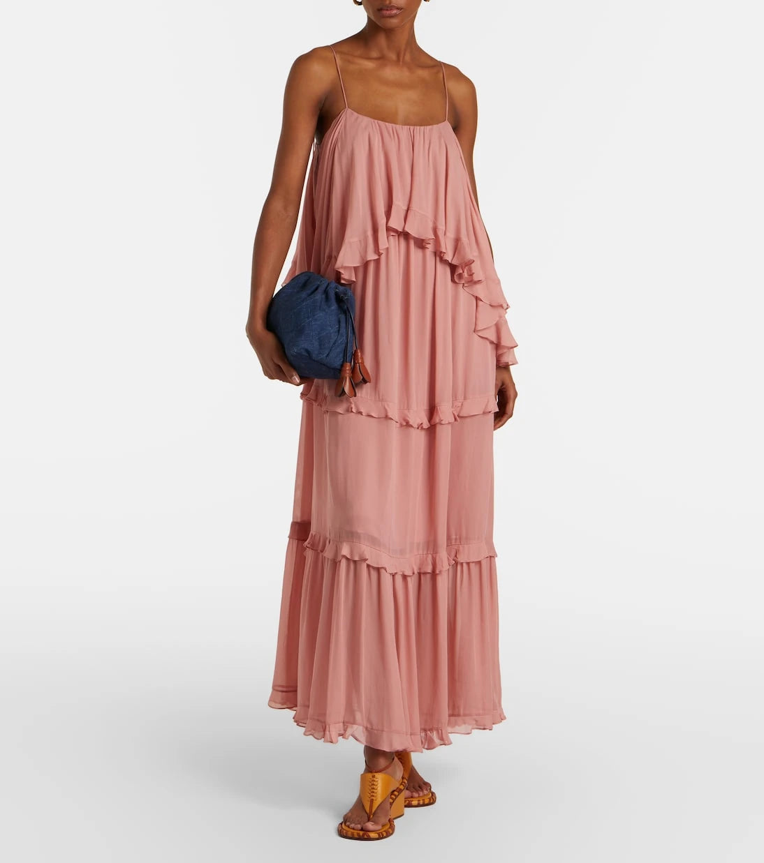 Zimmermann - Cloud 91 Small denim clutch