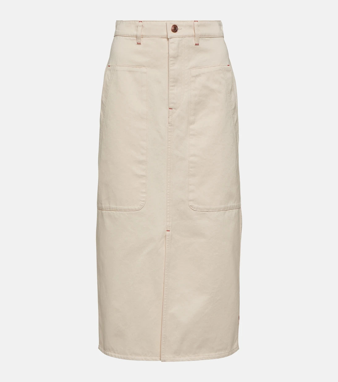 Marant Etoile - Flozia cotton midi skirt