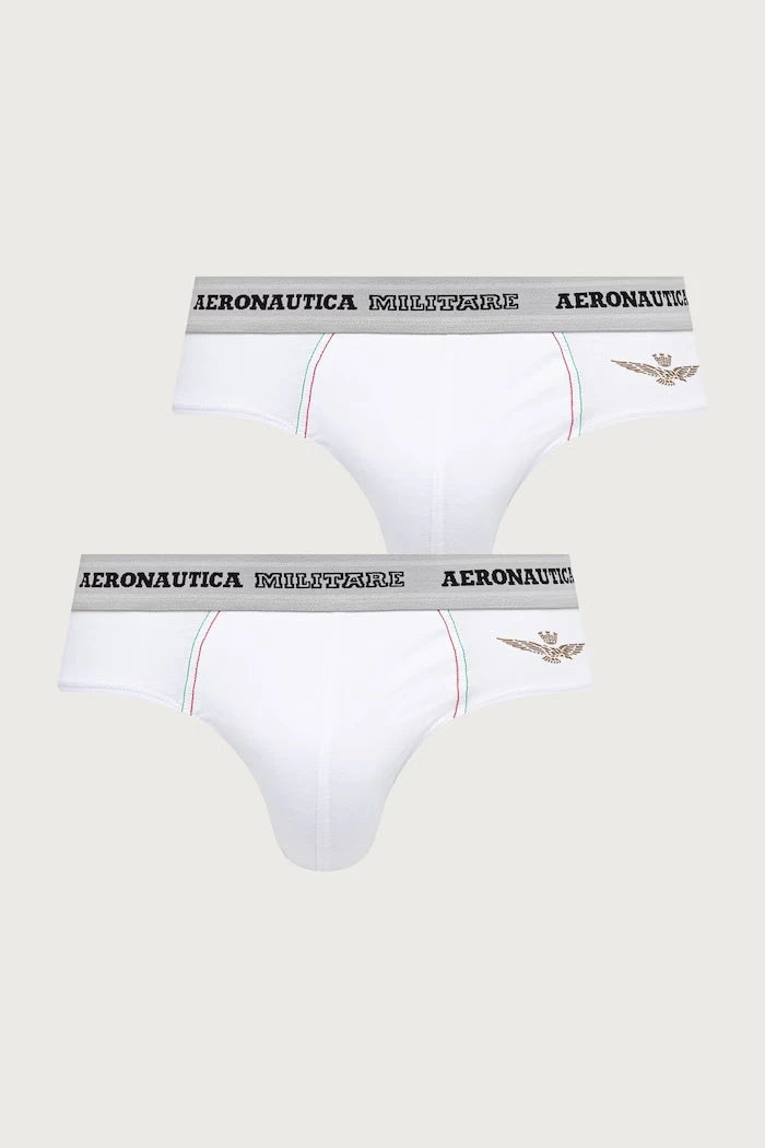 Pamuk ve elastanlı erkek slip 2 adet
