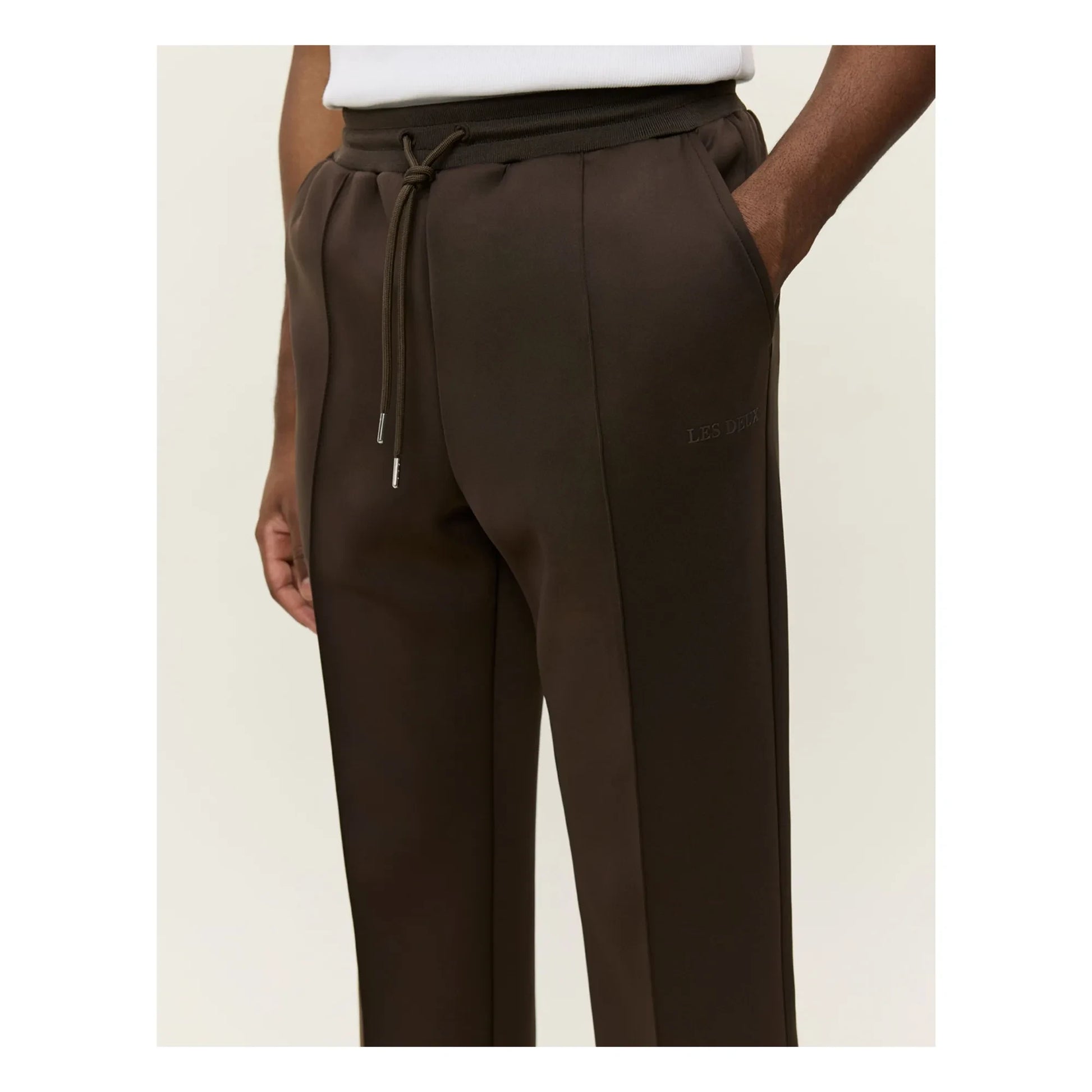 Les Deux - Casual Track Jogging Pants | Brown