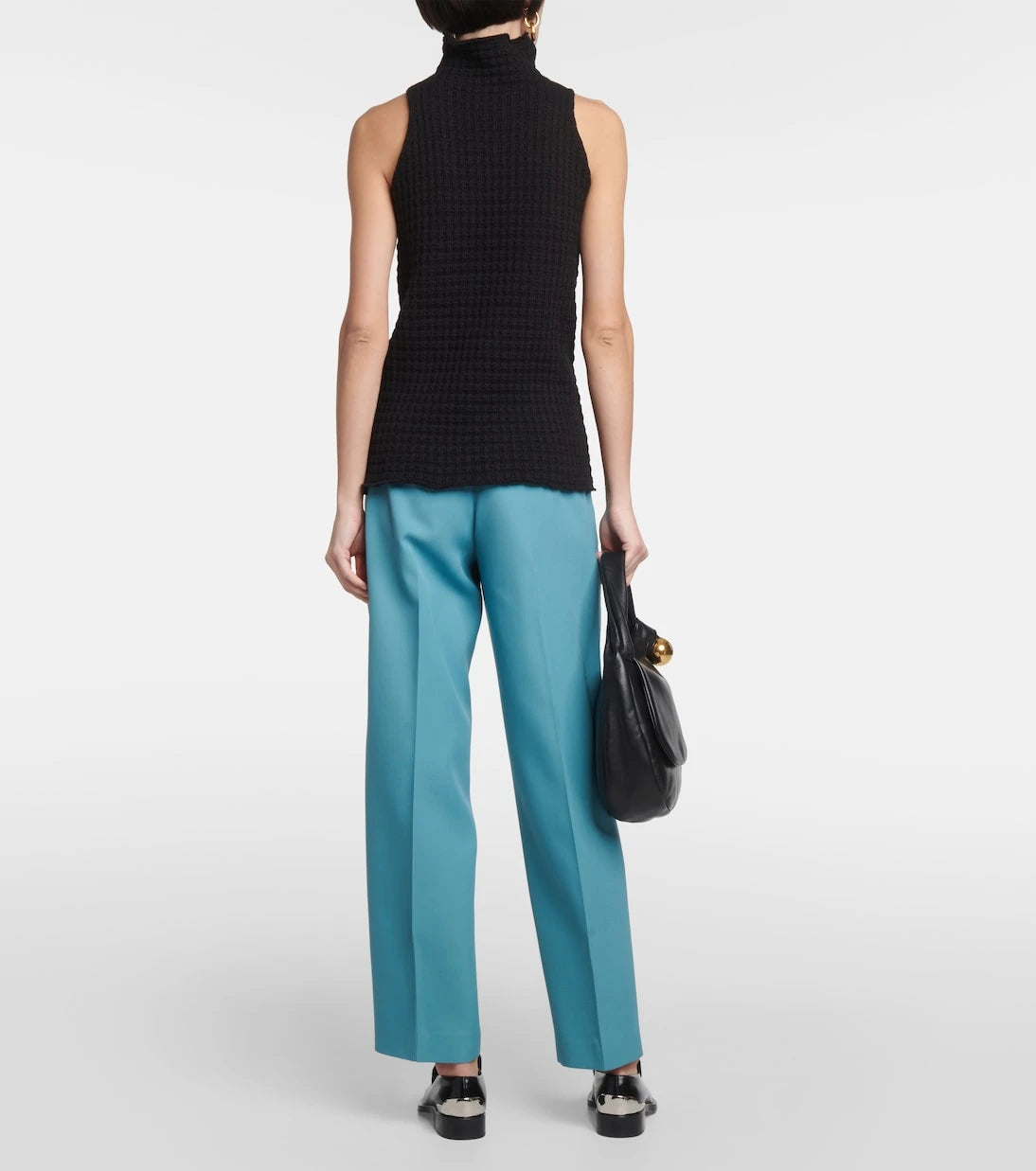Jil Sander - Frayed cotton top