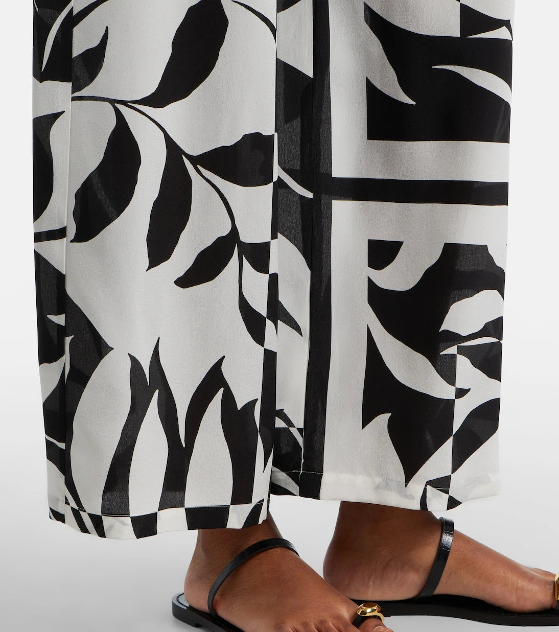 Max Mara - Voto printed silk palazzo pants