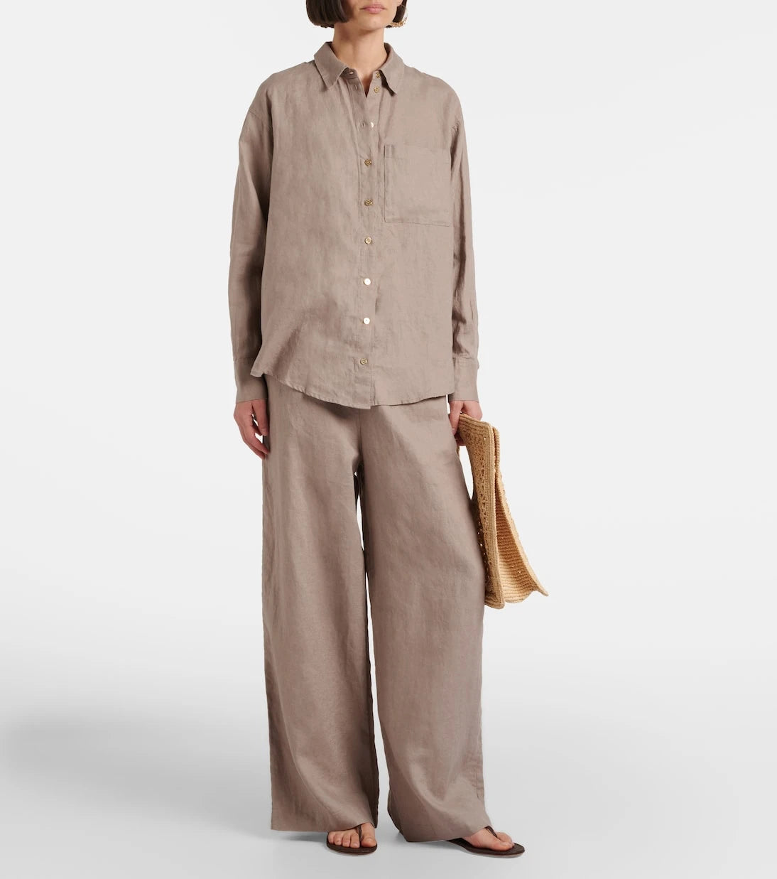 Heidi Klein - Zakynthos linen shirt