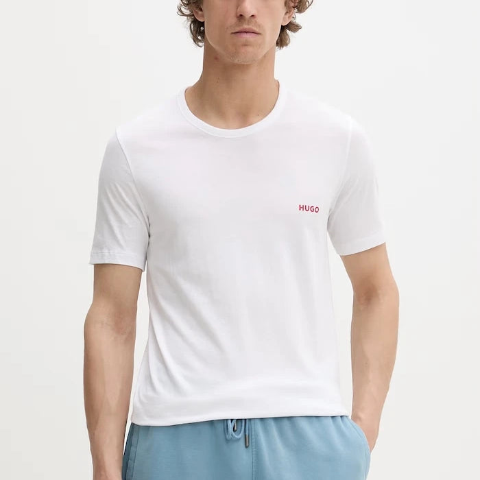 HUGO erkek pamuklu T-SHIRT RN TRIPLET P 3'lü