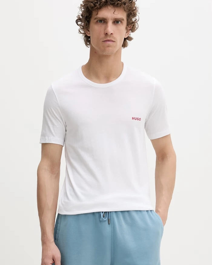 HUGO erkek pamuklu T-SHIRT RN TRIPLET P 3'lü