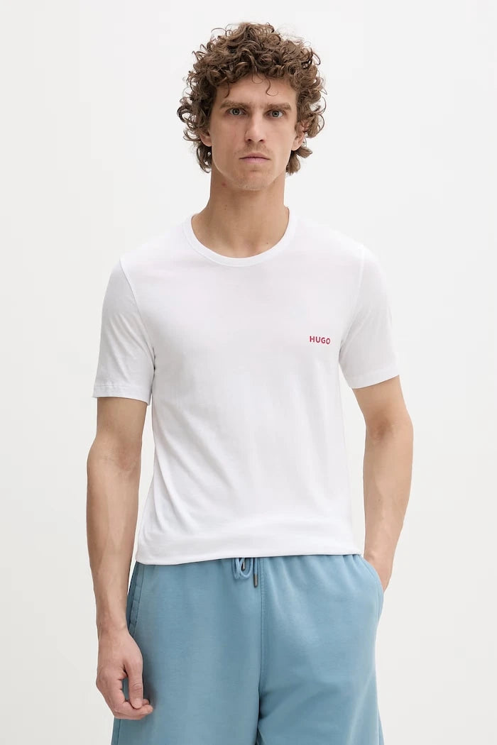 HUGO erkek pamuklu T-SHIRT RN TRIPLET P 3'lü