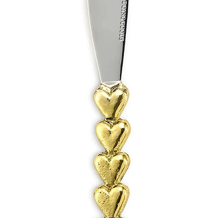 Нож за масло Doing Goods Holly Heart 14,5 x 2 x 0,7 cm