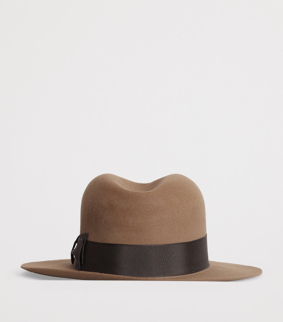 Swaine Rabbit Felt Junior Poet Fedora