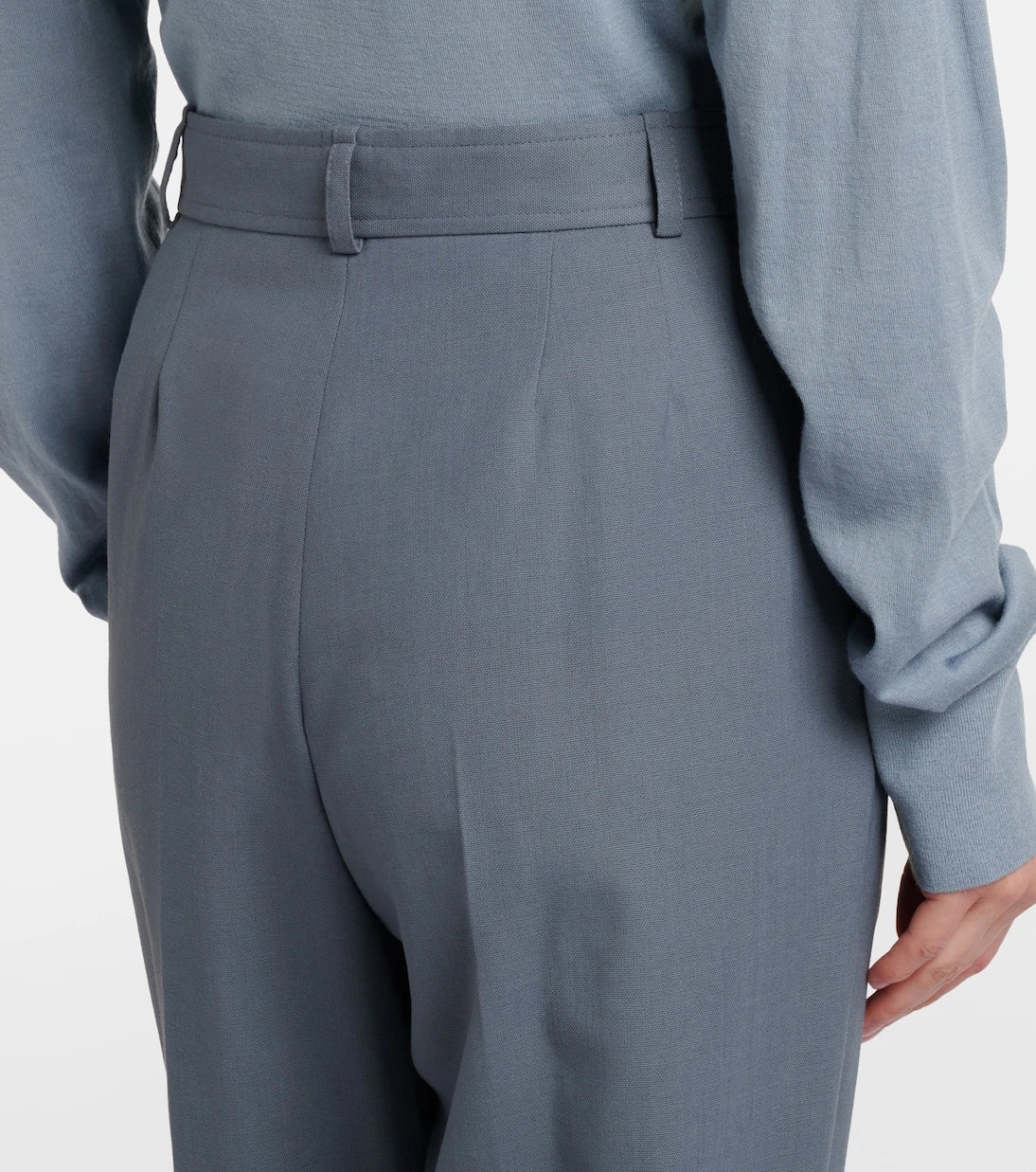 The Row - Ragnar virgin wool wide-leg pants
