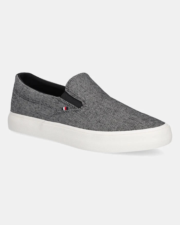 Tommy Hilfiger TH HI VULC LOW SLIP ON CH Alçak Sneaker
