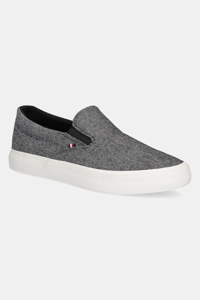 Tommy Hilfiger TH HI VULC LOW SLIP ON CH Alçak Sneaker