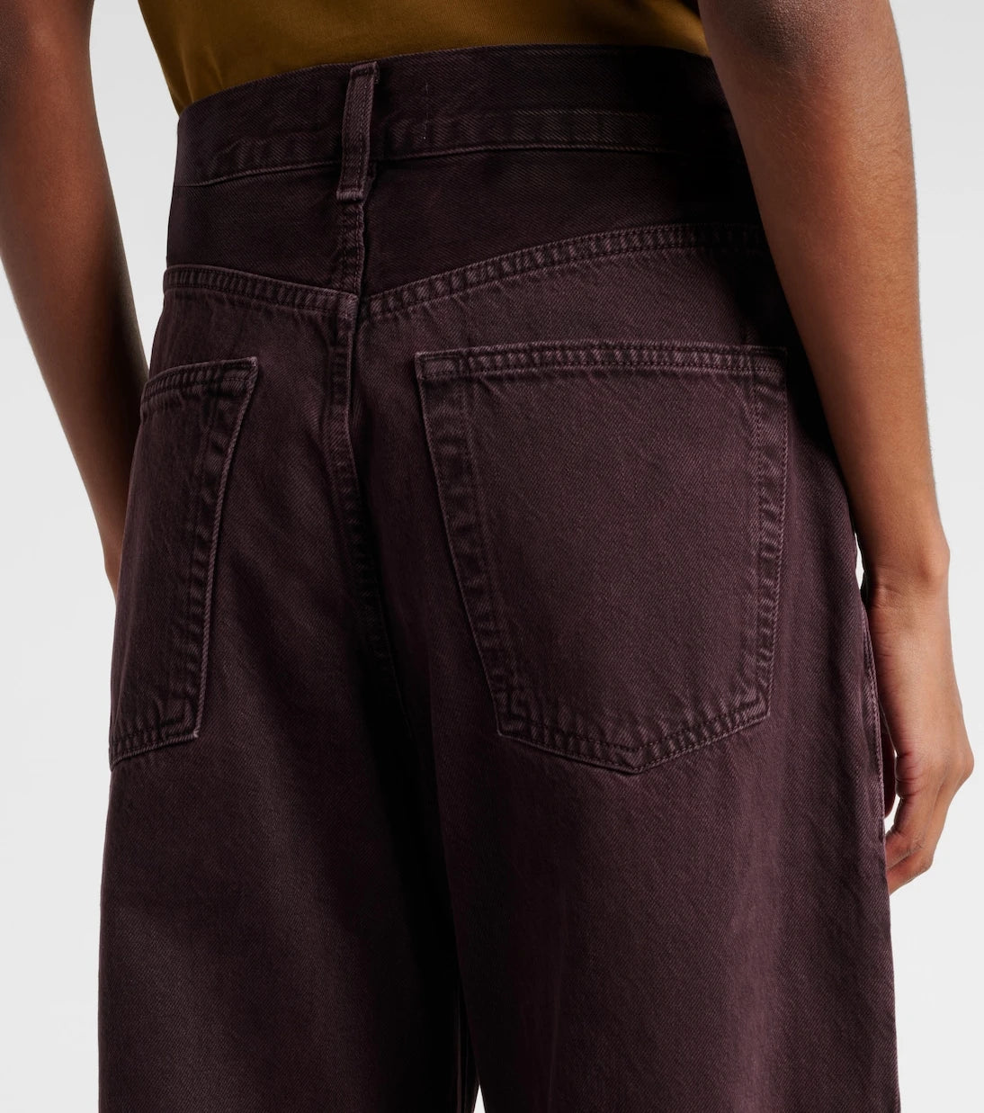 Agolde - Sefton high-rise barrel-leg jeans