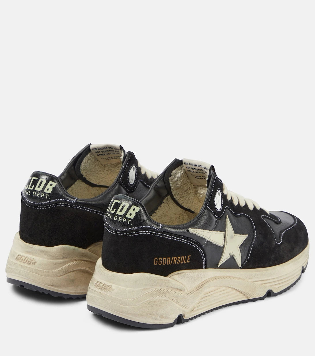 Golden Goose - Running Sole suede and leather sneakers