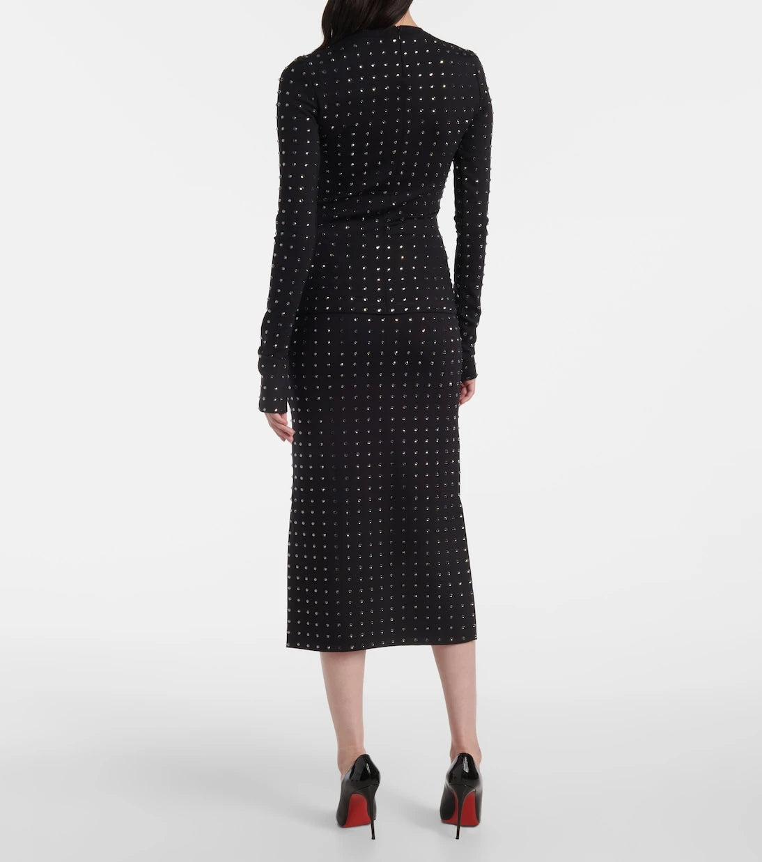 Sportmax - Negus crystal-embellished top