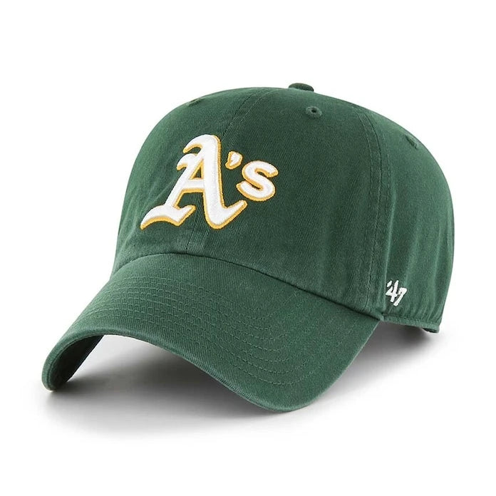 Памучна шапка 47 brand MLB Oakland Athletics