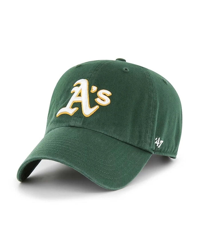 Pamuklu şapka 47 brand MLB Oakland Athletics