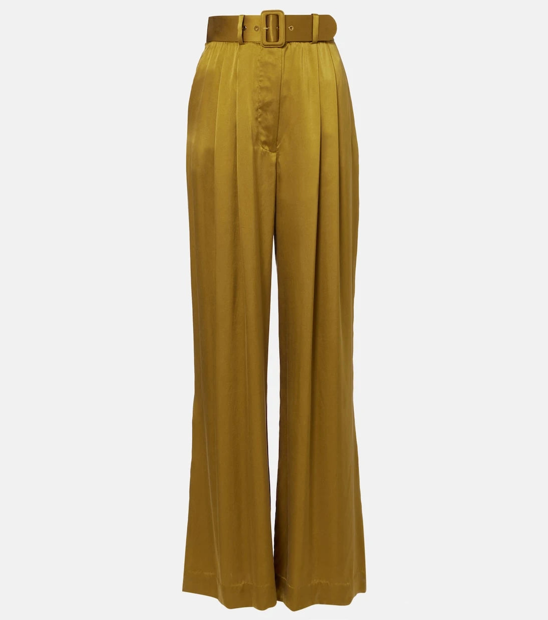 Zimmermann - Silk satin wide-leg pants